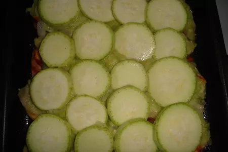Мясо под кабачковой шубкой: шаг 3