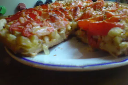 Слоёный пирог с овощами: шаг 7