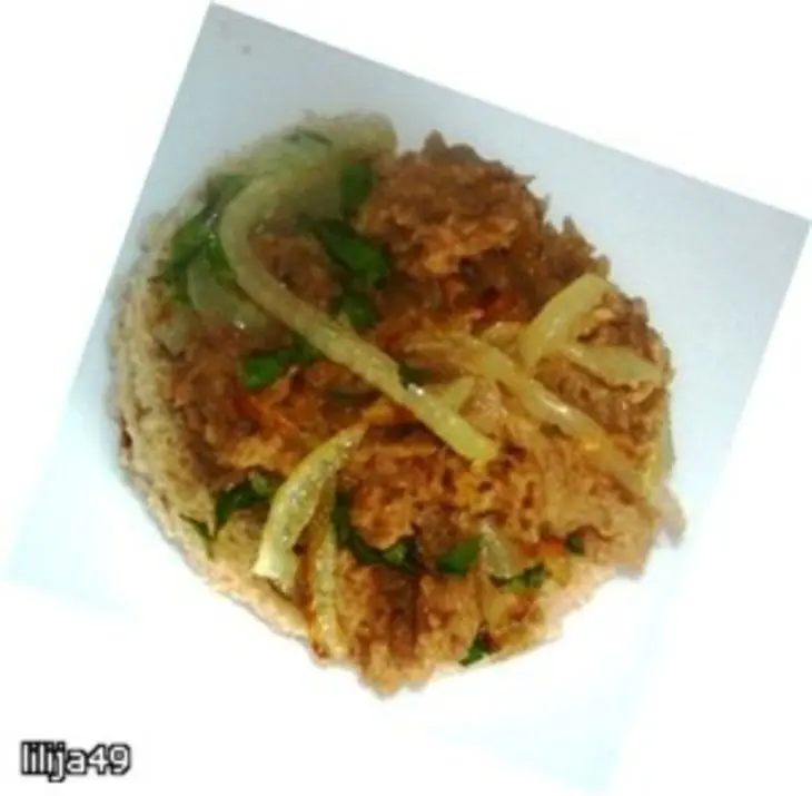 Паштет из чечевицы с курагой и орехами (мшош): шаг 3