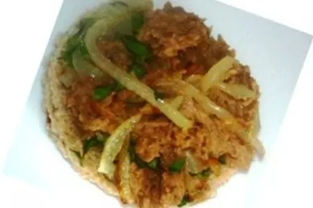 Паштет из чечевицы с курагой и орехами (мшош): шаг 3