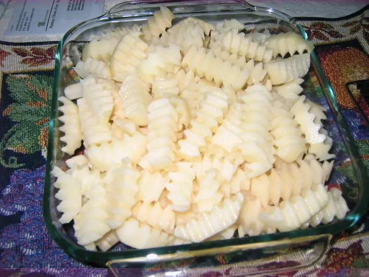 Мамина домашняя лапша: шаг 3