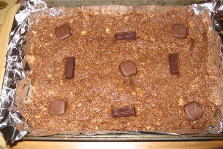 Шоколадный торт "два ореха": шаг 4
