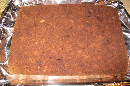 Шоколадный торт "два ореха": шаг 5