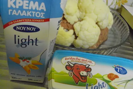 Цветная капуста с мясом: шаг 4