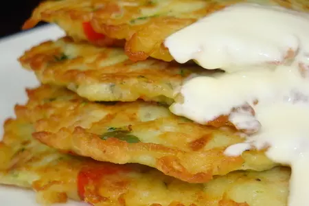 Блинчики из цуккини и не только: шаг 3