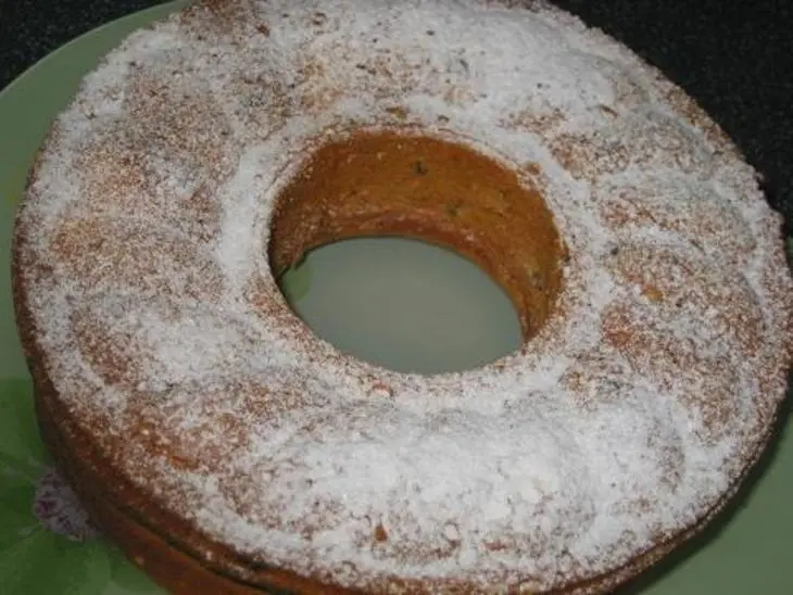 Йогуртовый кекс с черносливом: шаг 3
