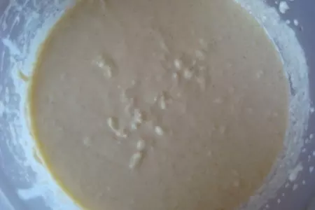 Кокосовый манник с грушами: шаг 1