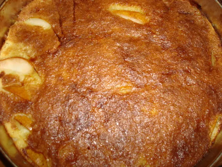 Кокосовый манник с грушами: шаг 4