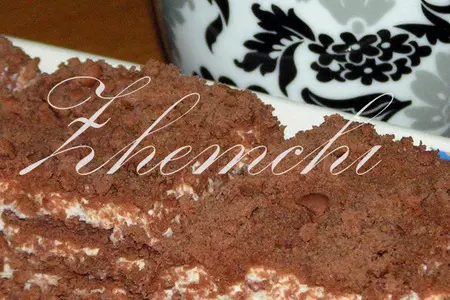Торт нежность без выпечки: шаг 1
