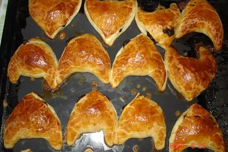 Пирожки с глазированными сырками: шаг 5