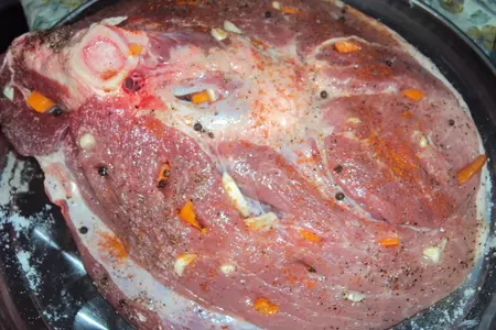 Мясо запеченое: шаг 1