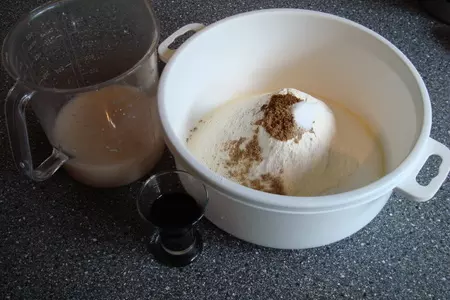 Манный хлеб с бальзамическим уксусом: шаг 2