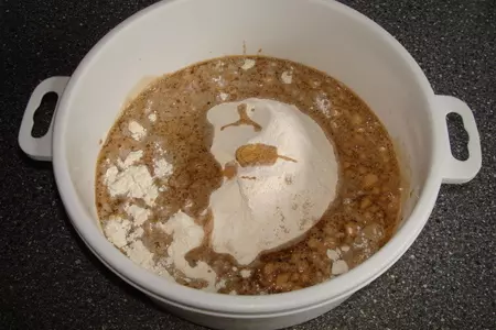 Манный хлеб с бальзамическим уксусом: шаг 3
