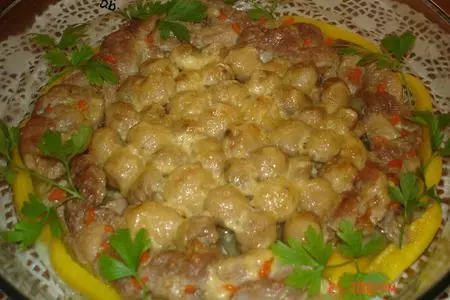 "мясной веночек": шаг 3
