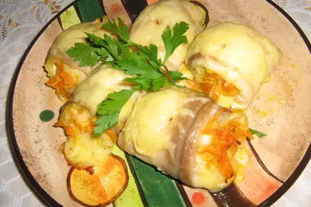 Рыбные рулетики.: шаг 3