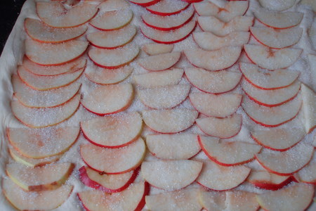 Яблочно- брусничный пирог: шаг 1