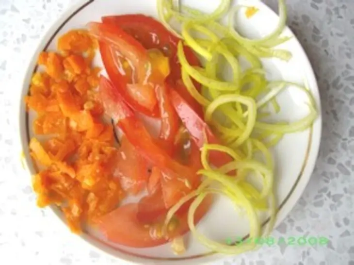 Морская курица золотая: шаг 3