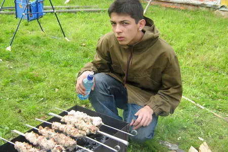 Шашлык из свиной шейки: шаг 1