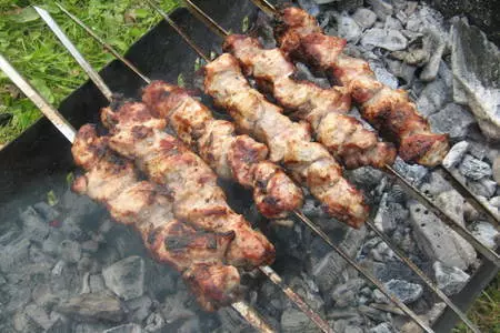 Шашлык из свиной шейки: шаг 2