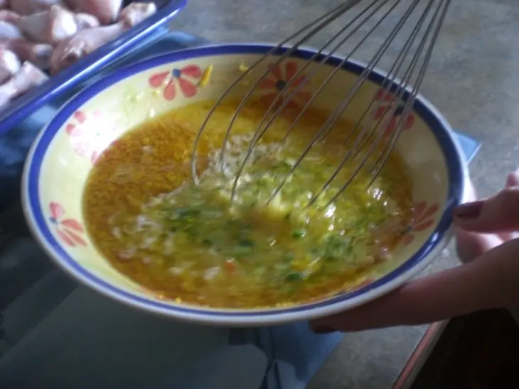 Куриные ножки с горчично-медовым соусом: шаг 2