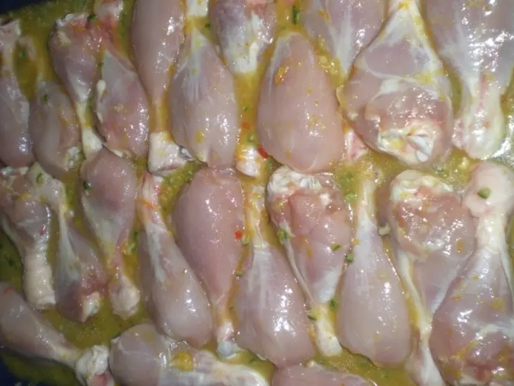Куриные ножки с горчично-медовым соусом: шаг 4