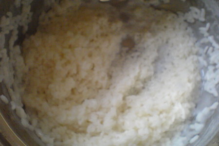 Фруктово-рисовая запеканка из вчерашней каши: шаг 1