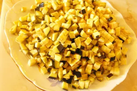 Жюльен из баклажанов с грибами: шаг 1