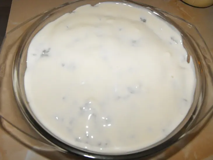 Жюльен из баклажанов с грибами: шаг 6