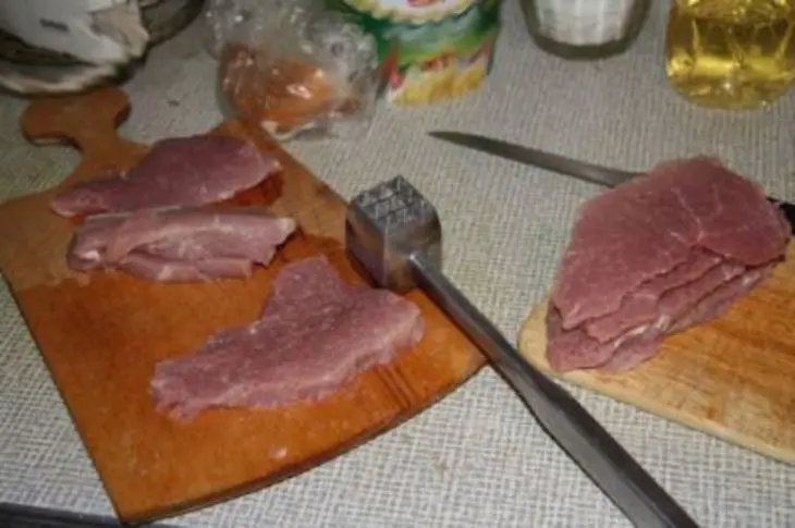 Отбивные с помидорами и прочим: шаг 2