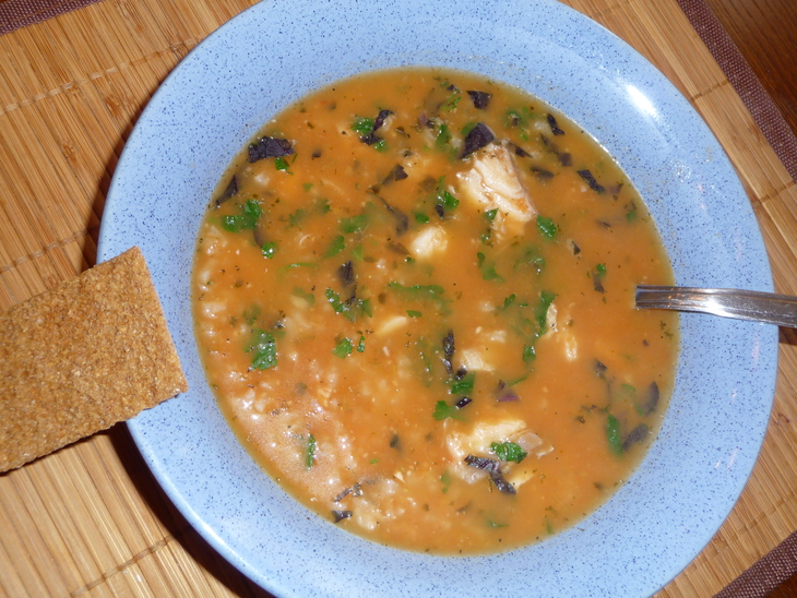 Португальский рыбный суп: шаг 5