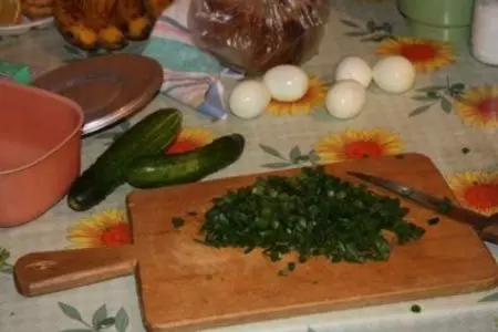 Окрошка по-орловски: шаг 1