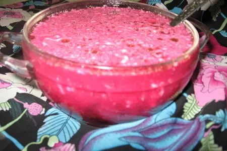 Свекольник с колбаской и грибами: шаг 3