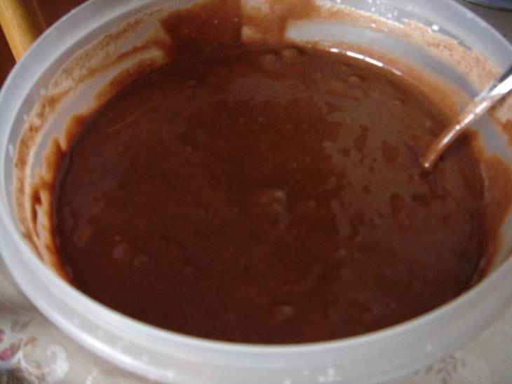 Шоколадно - кокосовый  торт(турецкий  шоколадный пирог): шаг 2