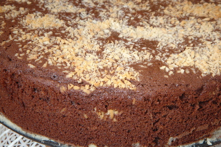 Шоколадно - кокосовый  торт(турецкий  шоколадный пирог): шаг 4