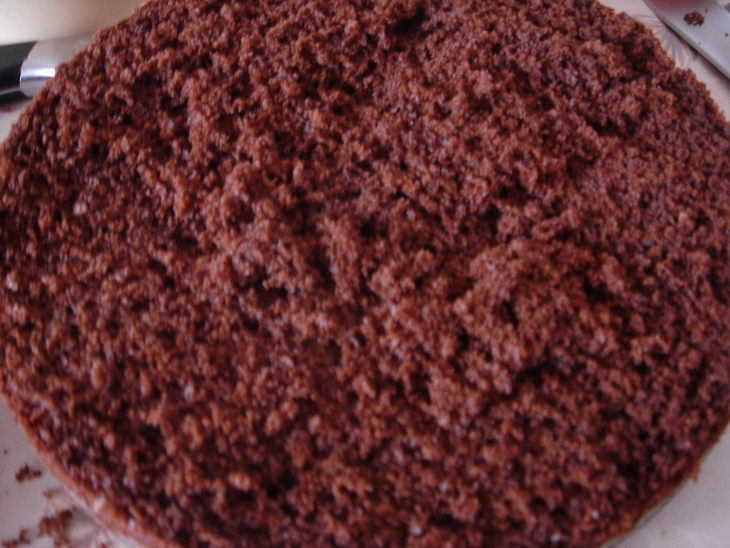 Шоколадно - кокосовый  торт(турецкий  шоколадный пирог): шаг 6
