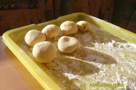 Булочка с начинкой: шаг 5