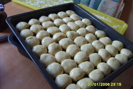 Булочка с начинкой: шаг 7