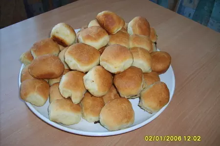 Булочка с начинкой: шаг 9