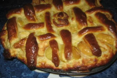 Пирог с яблоками: шаг 3