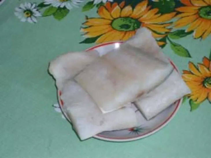 Треска с хреном и соусом тартар: шаг 1