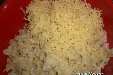 Салат по-итальянски с макаронами: шаг 4