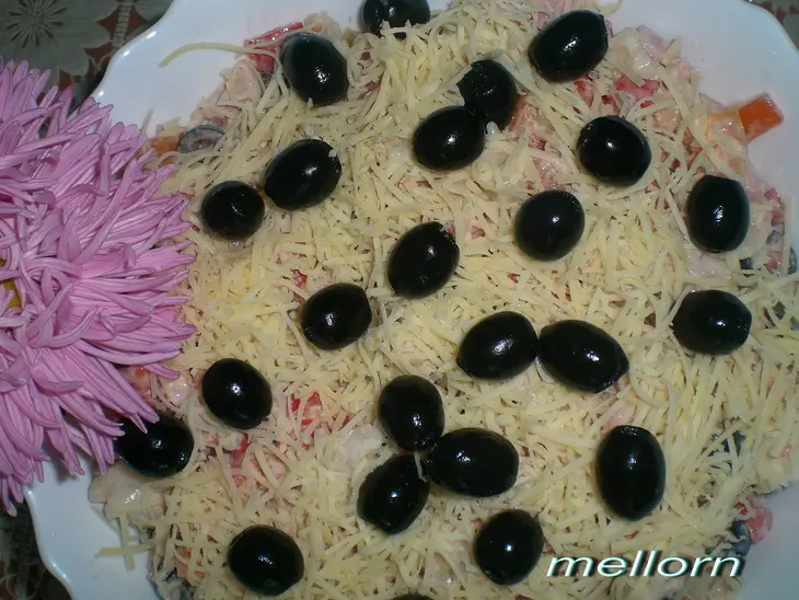Салат по-итальянски с макаронами: шаг 9