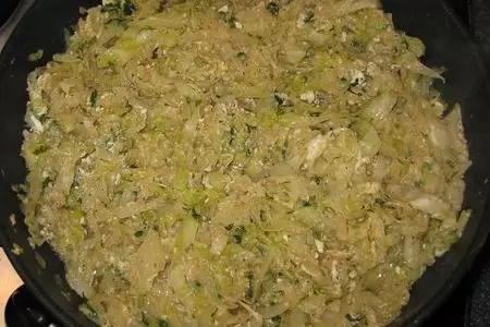 Кулебяка с капустой: шаг 1