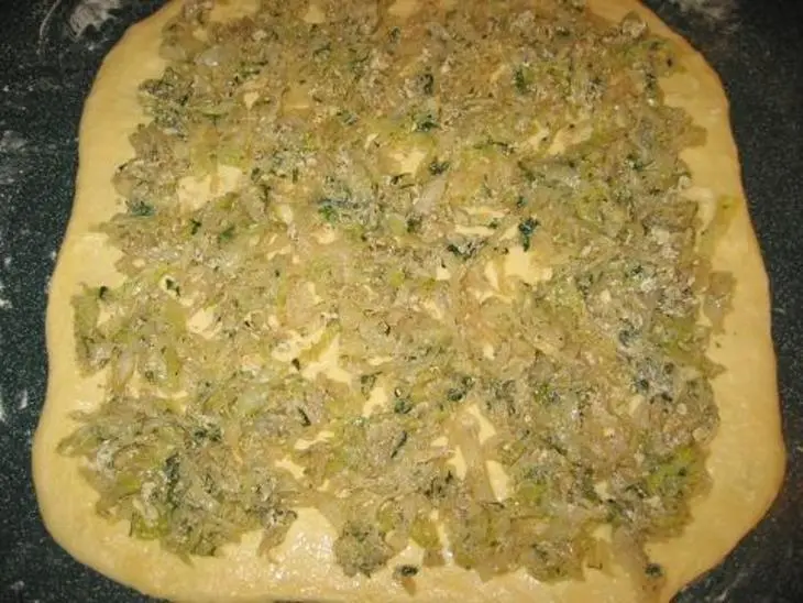 Кулебяка с капустой: шаг 3