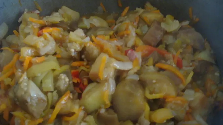 Закуска из баклажанов очень вкусная!: шаг 5