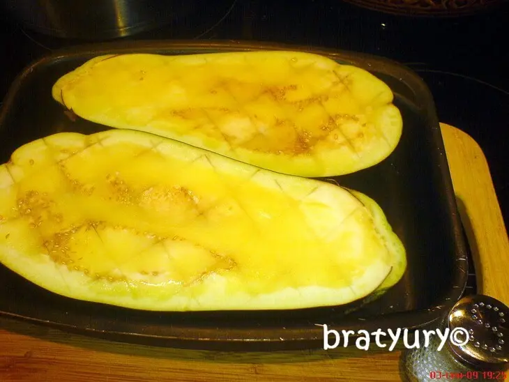 Бабагануш (بابا غنوج) по-вегетариански, рецепт от тима мельцера - «schmeckt nicht, gibt's nicht»: шаг 4