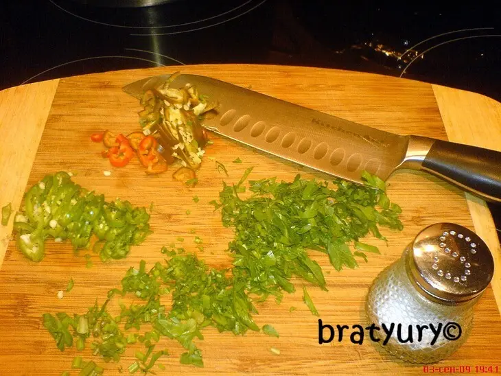 Бабагануш (بابا غنوج) по-вегетариански, рецепт от тима мельцера - «schmeckt nicht, gibt's nicht»: шаг 5