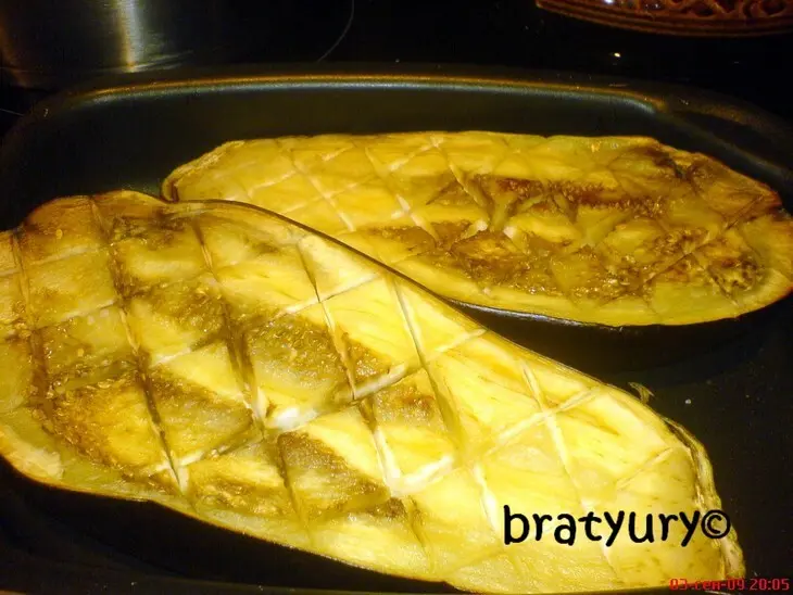 Бабагануш (بابا غنوج) по-вегетариански, рецепт от тима мельцера - «schmeckt nicht, gibt's nicht»: шаг 7