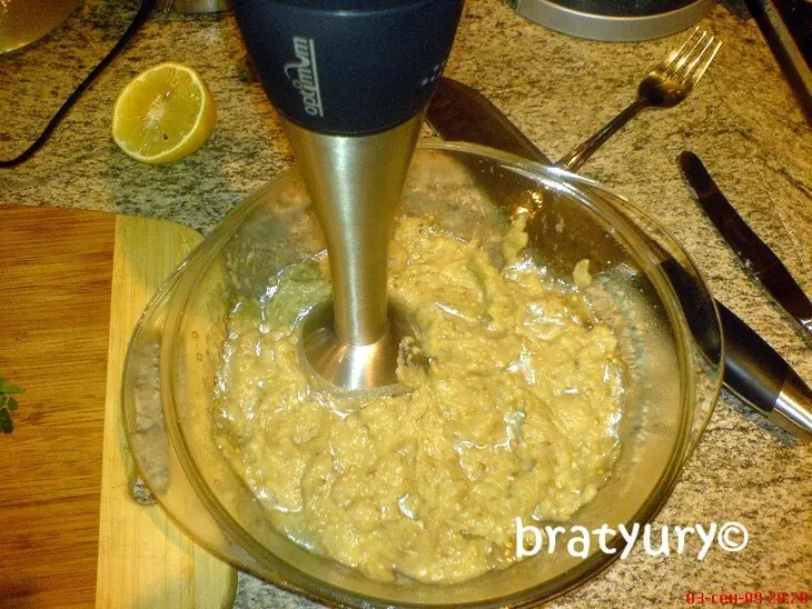 Бабагануш (بابا غنوج) по-вегетариански, рецепт от тима мельцера - «schmeckt nicht, gibt's nicht»: шаг 8