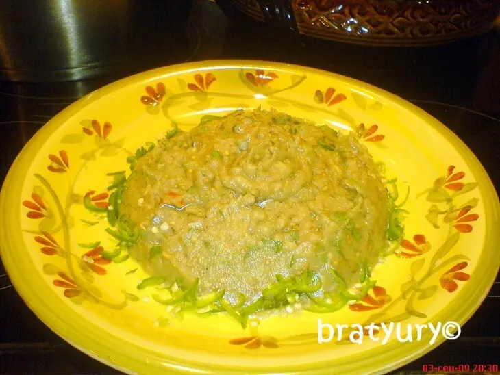 Бабагануш (بابا غنوج) по-вегетариански, рецепт от тима мельцера - «schmeckt nicht, gibt's nicht»: шаг 9